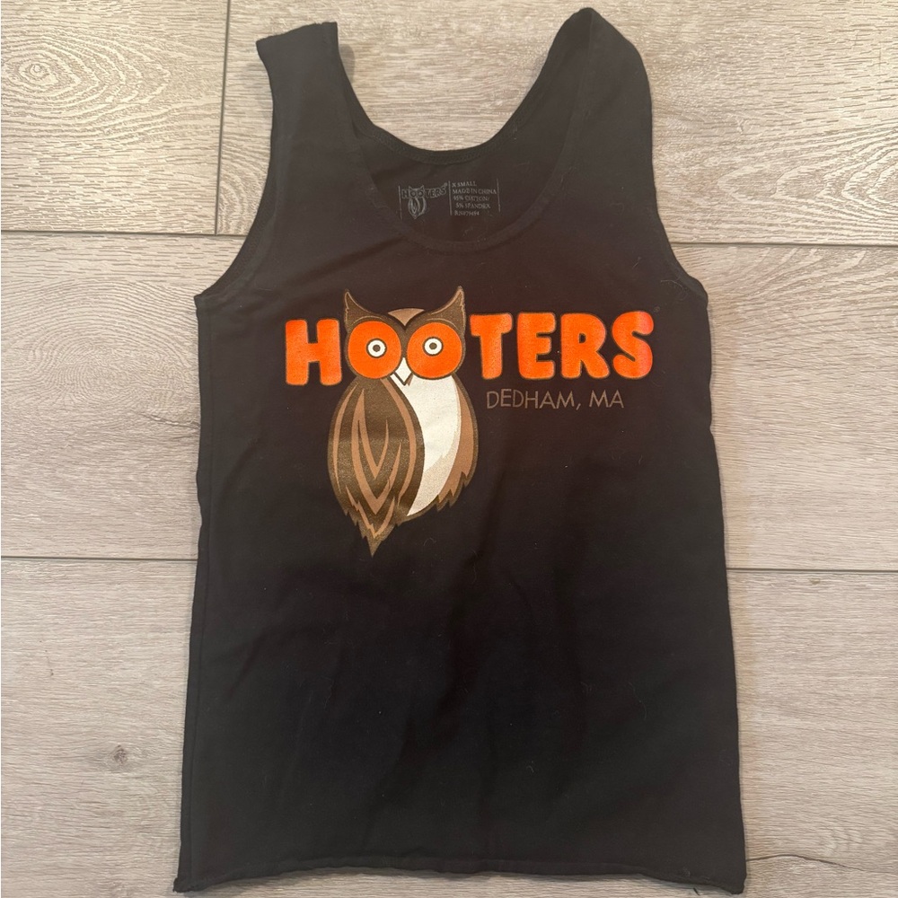 Black Hooters Tank Top